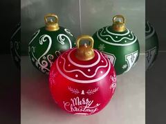 Надувной елочный шар