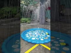 Water spray pad